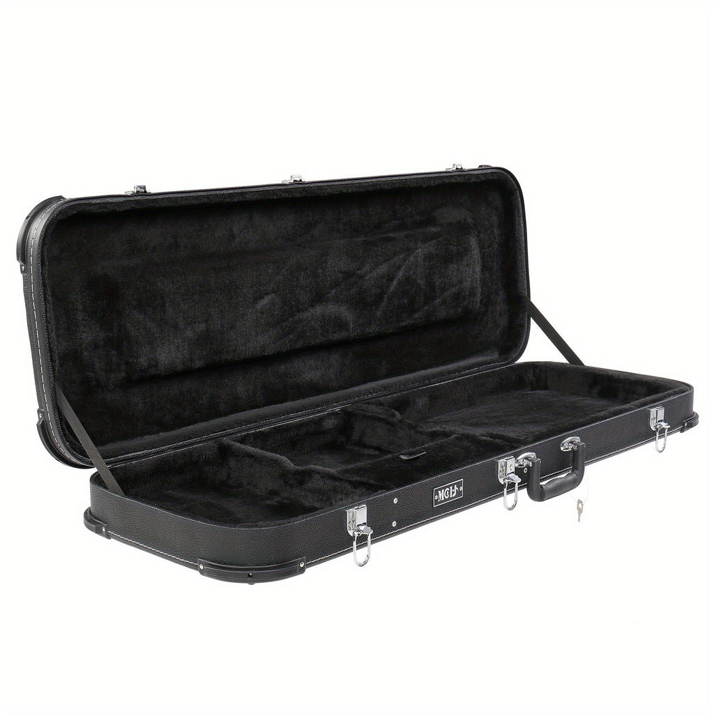 Electric Guitar, Square, Hard, Case for Lessons and Practice