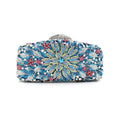 Bridal Inlaid Rhinestone Marigold Clutch, Evening Bag -i7bags