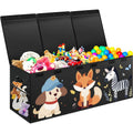 Extra-Large Kids Toy Storage Chest with Secure Lid for Kids' Room