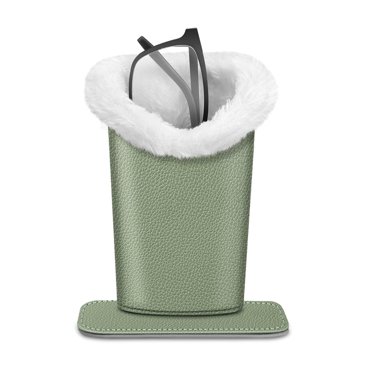 Eyewear Accessories - Eyeglasses Holder Stand Plush Lined Anti-Scratch Glasses Organizer 34 - product detail view 5