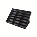 Eyeglass Display Case 18 Grids Organizer Box Velvet Glasses Storage with the Listed Color, Size or Style Options for Everyday Styling
