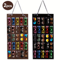 Eyewear Organizer – Wall Mounted Glasses Organizer 2 Pack 25 Felt Slots Hanging Eyeglass Holder