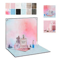 Product Photography Backdrop Paper 6pcs Reversible 12 Designs 16x11.5 Inch Background Sheets for Food Jewelry Cosmetic Flatlay Social Media