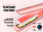 Hair Straightener Flat Iron 2-in-1 Curling Iron, 460°F Professional Ceramic Plates, 15s Fast Heating