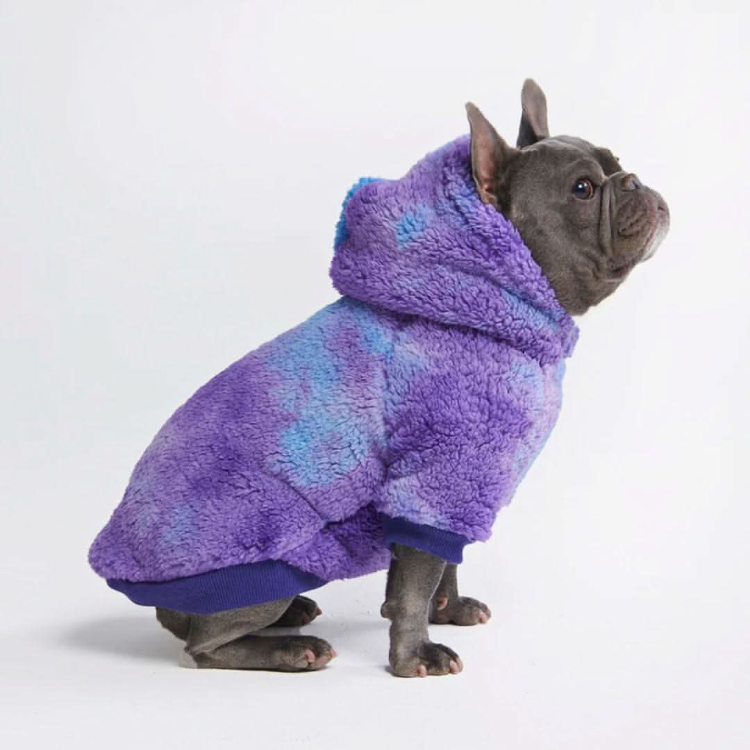 Plush Fleece Dog Hoodie, Fluffdreams Berrylicious / S