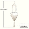 Hand-Woven Rope Cat Hammock & Swing Bed – Indoor Cat Nest Basket for 1-2 Cats, 11.81" & 15.75" Diameter