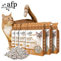 Tofu Cat Litter 33 lbs – Coffee Scent 5-in-1 Formula, Quick Clumping & Low Dust Cat Litter for Indoor Cats, 6 Packs x 5.5 lbs, Odor Lock