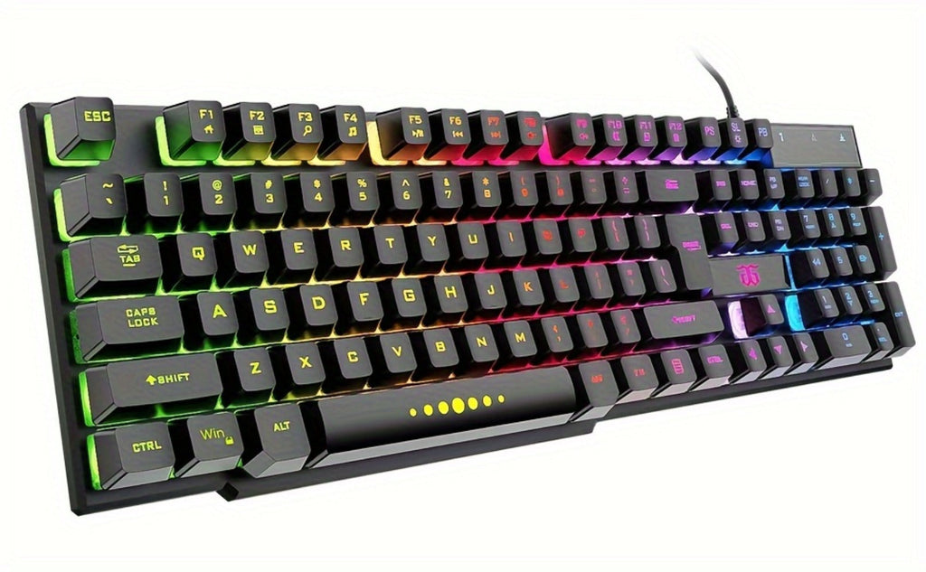 Gaming Keyboard and Mouse Combo 4-in-1 Wired Gaming Set with Headset Mouse Pad for PC Xbox PS4 for an Everyday Personal Care Routine