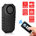 Motorcycle Alarm Anti-Theft 113dB – Wireless Remote, Adjustable Volume & Motion Sensitivity, Universal Handlebar Strap for Motorcycle