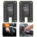 Magnetic Gun Holder Mount 2-Pack – Strong Concealed Pistol Magnet for Car, Truck, Desk, Bedside, Under Counter, Wall & Safe