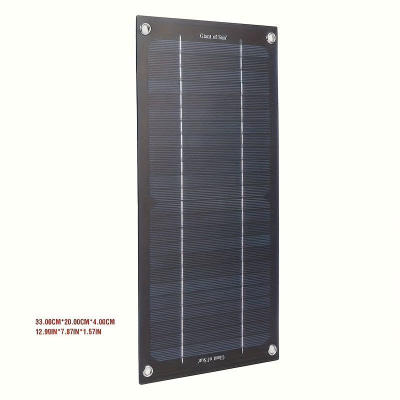 Solar Panel Kit Monocrystalline High Efficiency with 100A Charge Controller Extension Cable Battery Clip Complete Off-Grid System for RV
