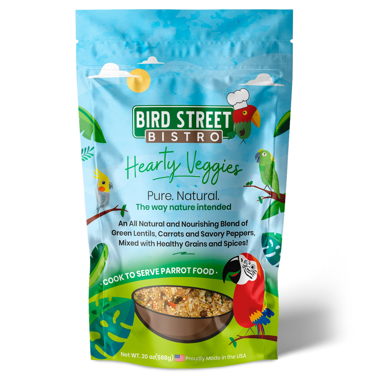 Cookable Parrot Food Blend 20 oz