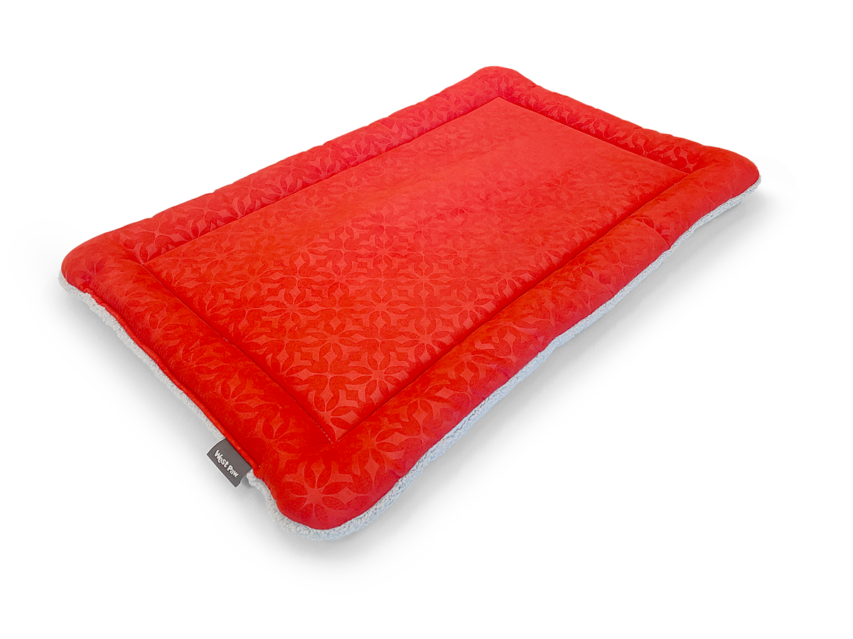 Reversible Dog Travel Mat XS / Crimson Ice