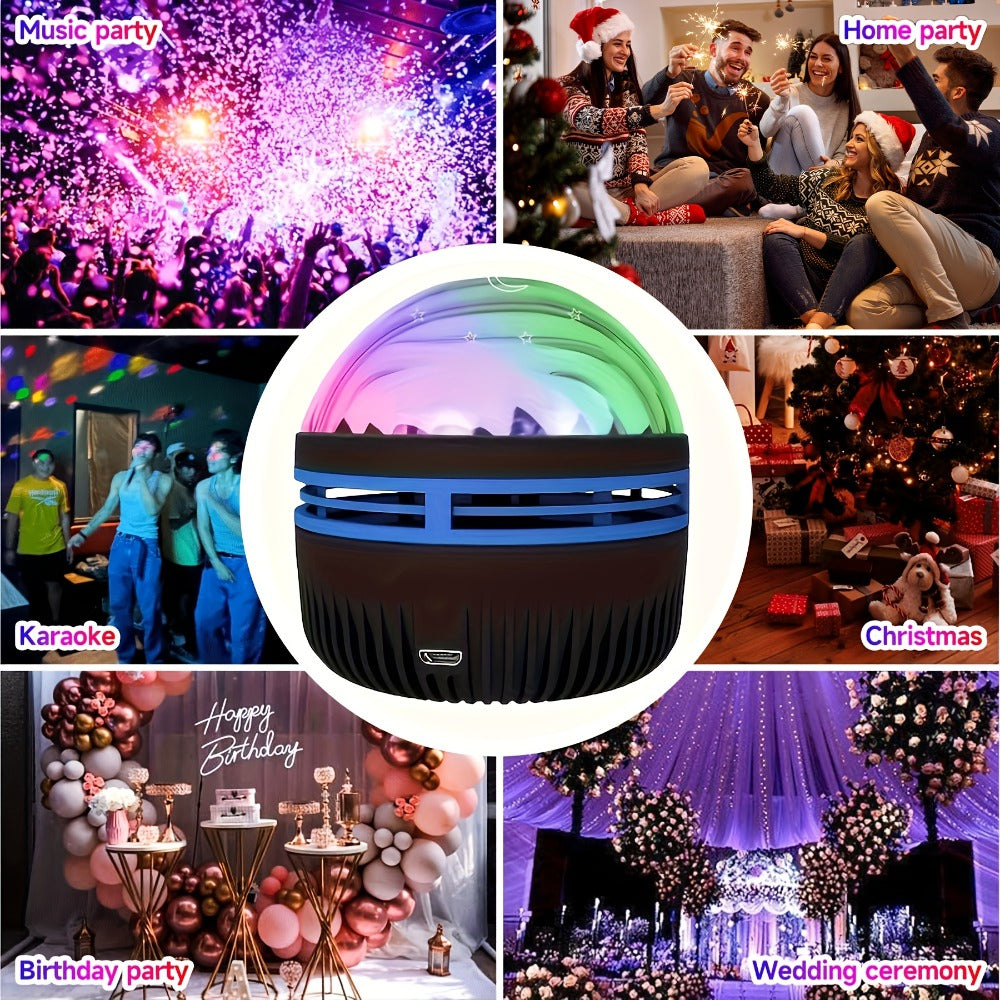 Star Projector Galaxy Night Light with Remote, Aurora Borealis LED Starry Sky Projector, 7 Lighting Effects for Bedroom