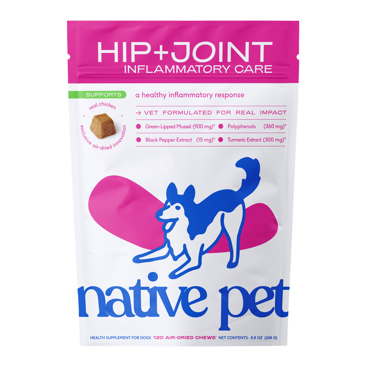 Dog Hip and Joint Support Chews 30 chews