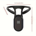 Neck-Worn Posture Reminder with Digital Display, Vibration Alert and USB Charging for Desk Sessions