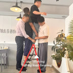 Portable Folding Step Ladder 3/4/5-Step, Weight, Plastic Step Stool Ladder, Foldable Ladder for Household