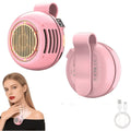 Clip-On Neck Fan in Pink, Green or White with Display and One- or Two-Piece Checkout Options