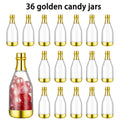 Mini Champagne Bottles Party Favors 36-Piece for Parties, Celebrations and Guest Favors, with the Listed Configuration