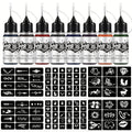 Tattoo Ink 8-Bottle Mixed Color Set with One Kit Configuration and Color Selection with Item-Specific Color, Capacity and Bottle Choices
