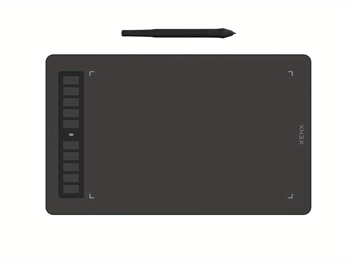 XENX Graphics Drawing Tablet 10 x 6.22 Inch, 8192 Pressure Sensitivity Battery-Free Passive Stylus