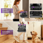 Portable Upholstery Cleaner Machine 30Kpa, Carpet & Spot Cleaner with Dual Brush Head for Deep Stain Removal on Carpet