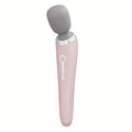 Portable Handheld Massage Stick, USB Rechargeable Wand Massager with 5 Adjustable Speed Levels, Relieves Neck