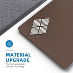 Kitchen Mat Set, 2-Piece Cushioned Standing Mats in Four Colors with 17.3x29 and 17.3x47 or 17.3x59-Inch Pairings
