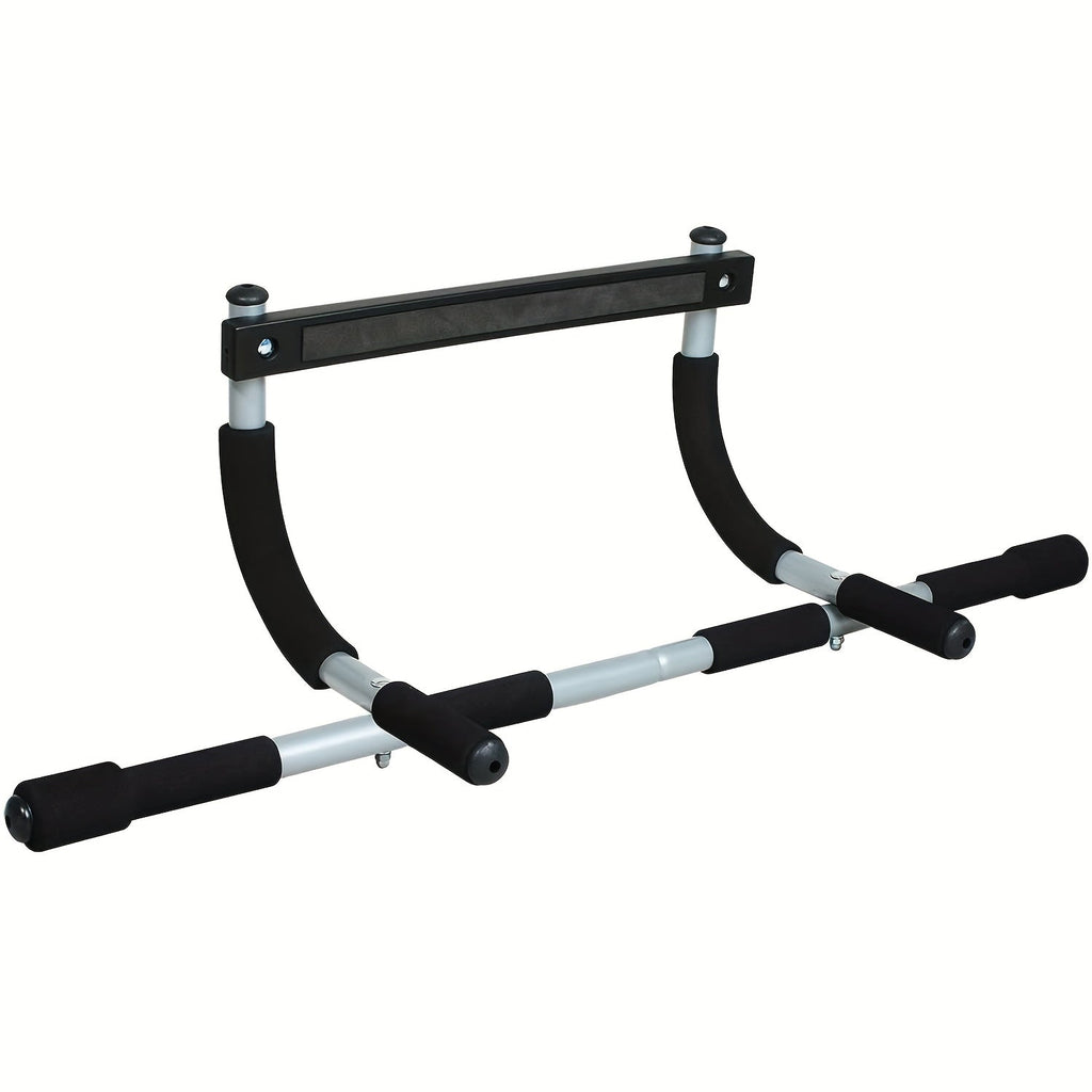 Doorway Pull-Up Bar – Multi-Grip Chin-Up Bar for Indoor Home Gym, No Screws Required, Upper Body Strength Trainer for Pull-Ups