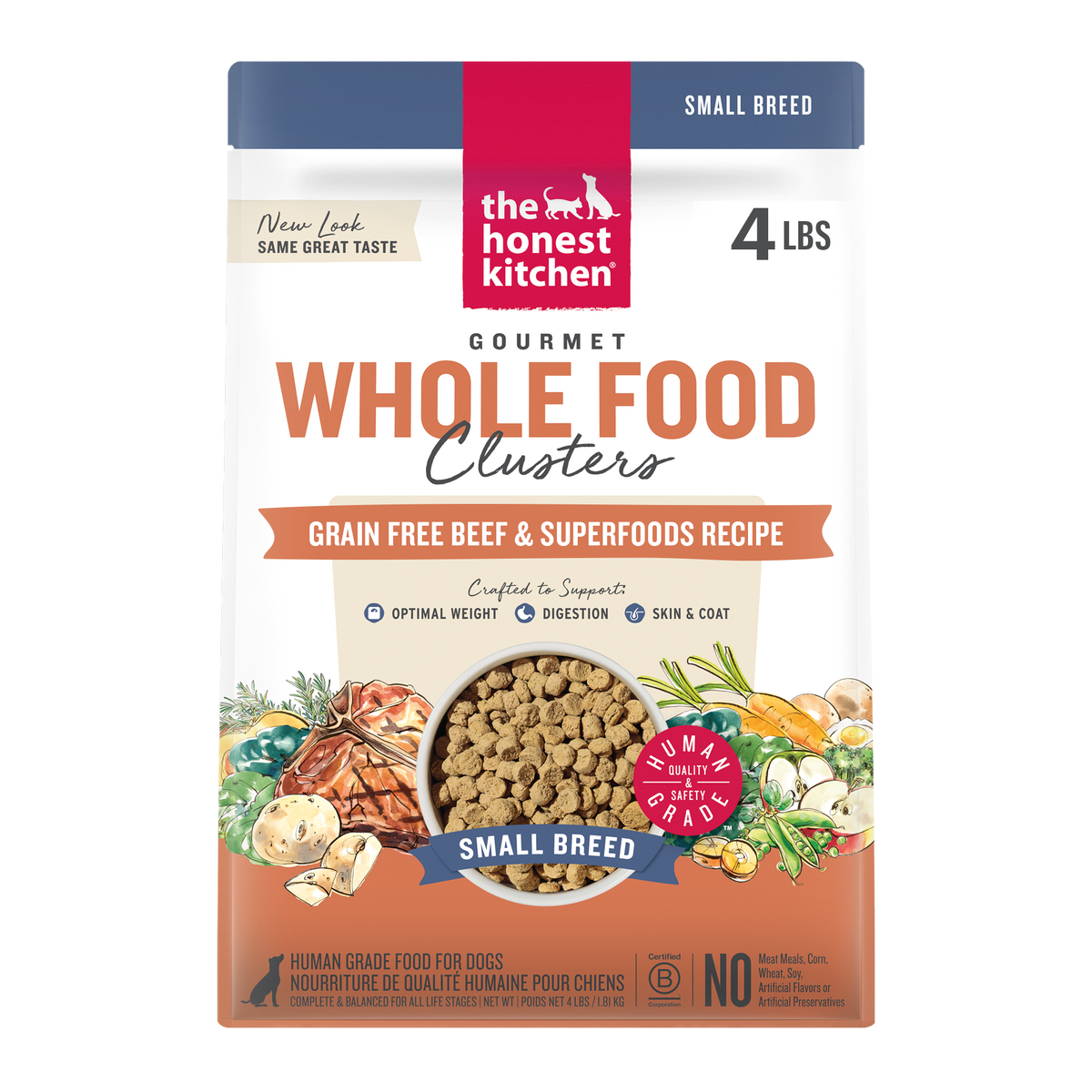 Grain-Free Beef Whole Food Clusters 4 lb