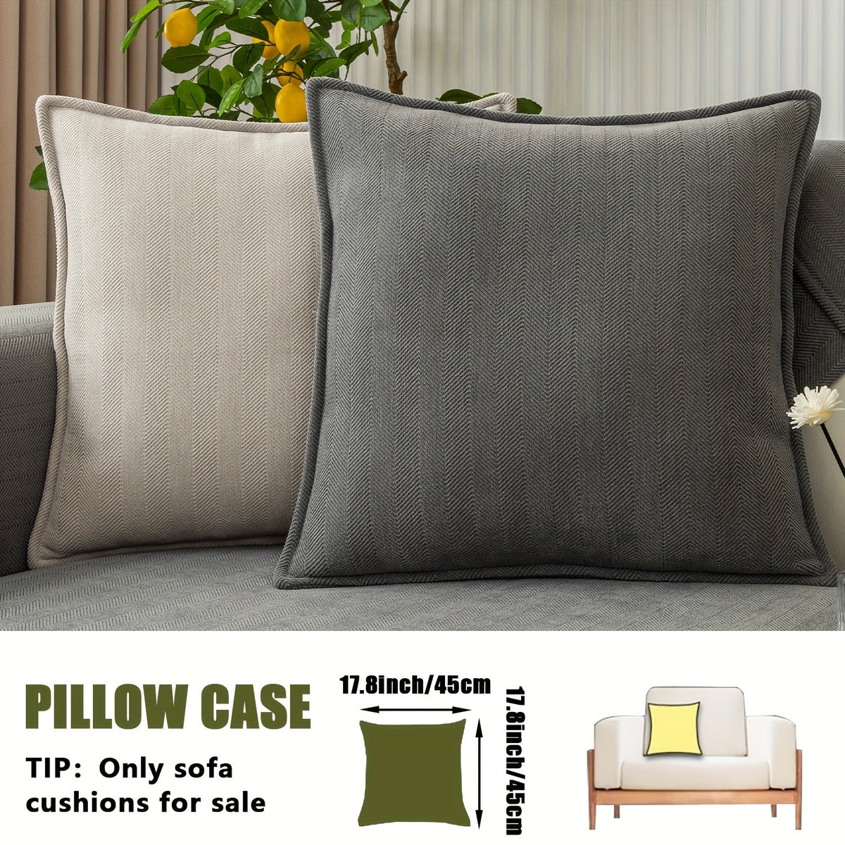 Sofa Cover Ribbed Chenille Stretch Panels for 1 to 4 Seats, Armrests or Cushions with Model-Specific Size and Color Options