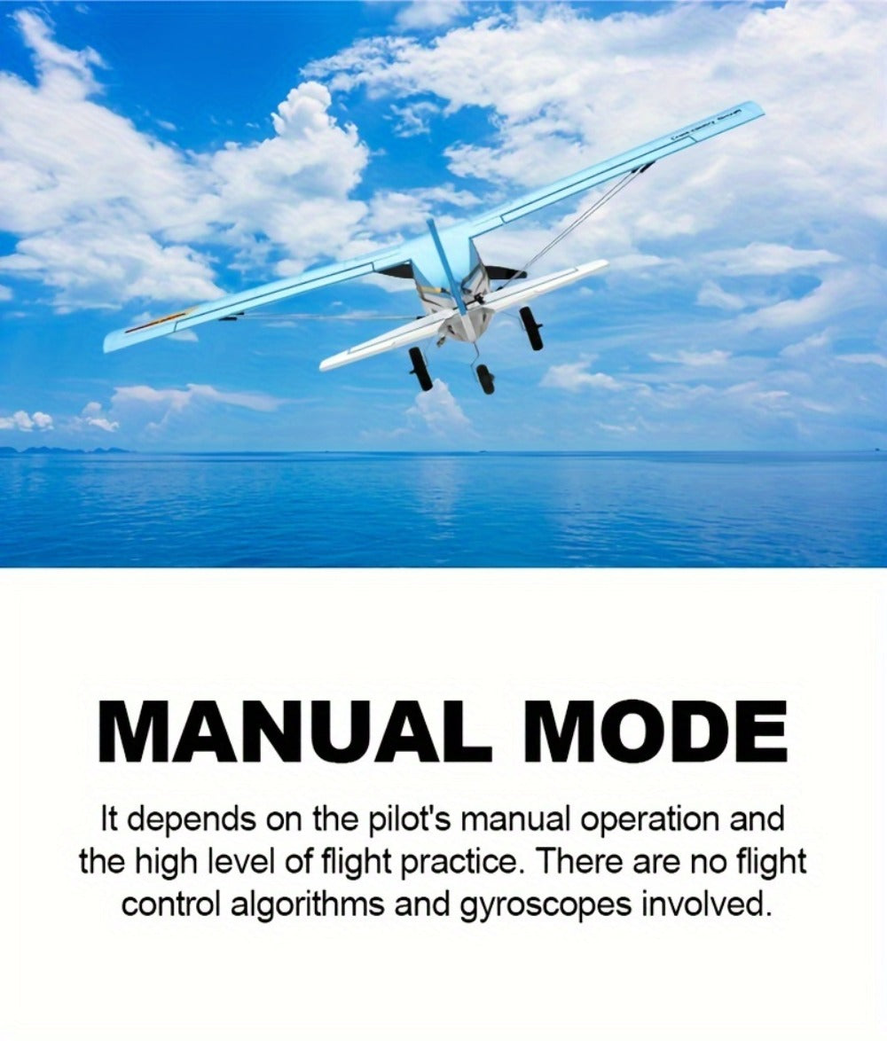 RC Airplane QIDI560 M7 Brushless Fixed Wing, 6-Channel 6-Axis Gyro Remote Control Plane with 3D Stunts