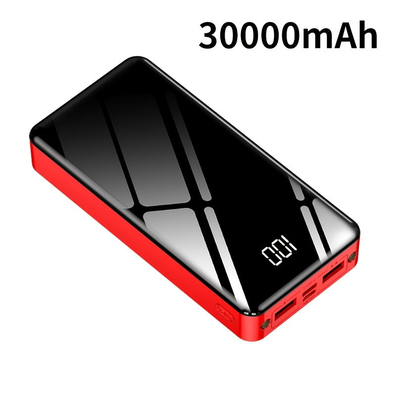 Power Bank 30000-100000mAh with Four-Port Layout, 22.5W Listed Charging and Digital Display