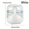 USB Humidifier with 7-Color Night Light for Entryways, Bedrooms and Living Spaces, with the Listed Configuration