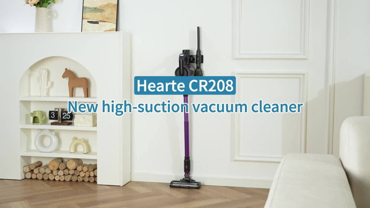 Cordless Vacuum Cleaner with Green Light Indicator for Entryways, Bedrooms and Living Spaces