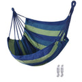 Fabric Swing Chair with Two Cushions and Multiple Color Options for Patio