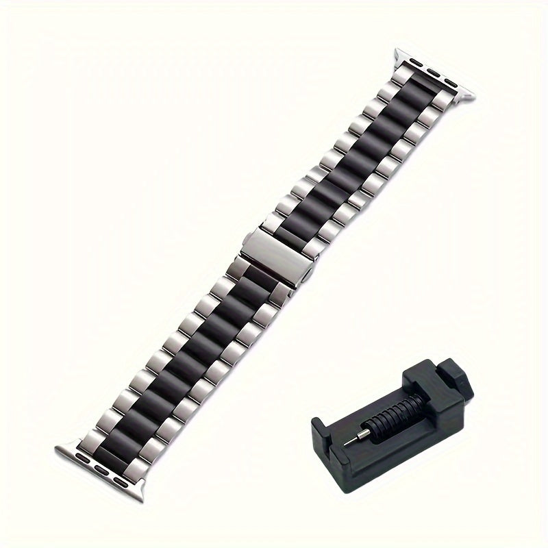 Fashion Watch - Apple Band Stainless Steel with Remover Tool - Compatible with Apple Ultra - product detail view 30