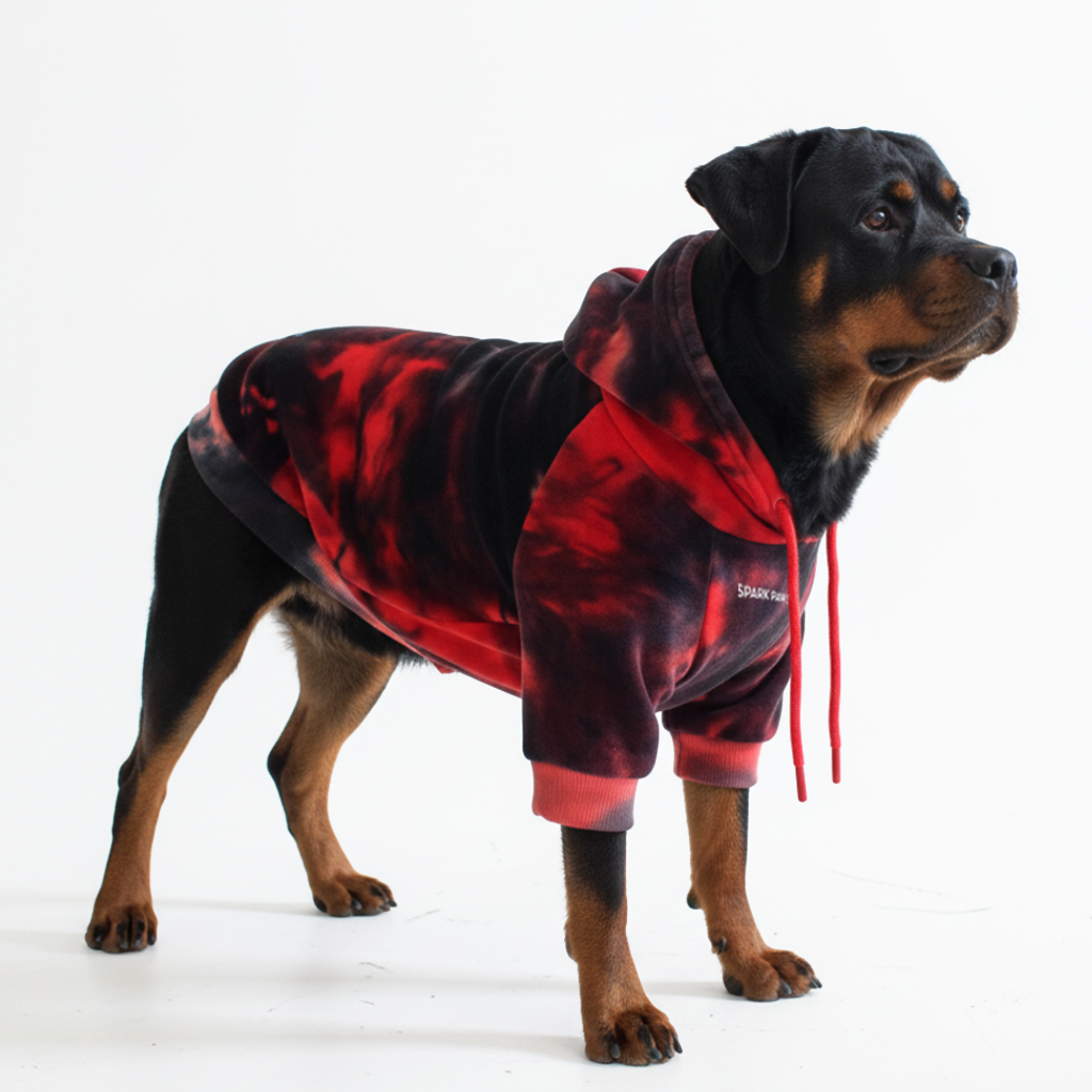 Velvet Dog Hoodie, 4XL