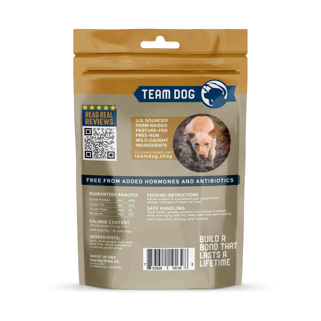 Freeze-Dried Duck Dog Food Topper product image 9