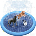 Dog Splash Pad for Large Dogs Extra Thick 0.6mm, Sprinkler Pool & Cooling Mat for Jumbo & Big Breeds