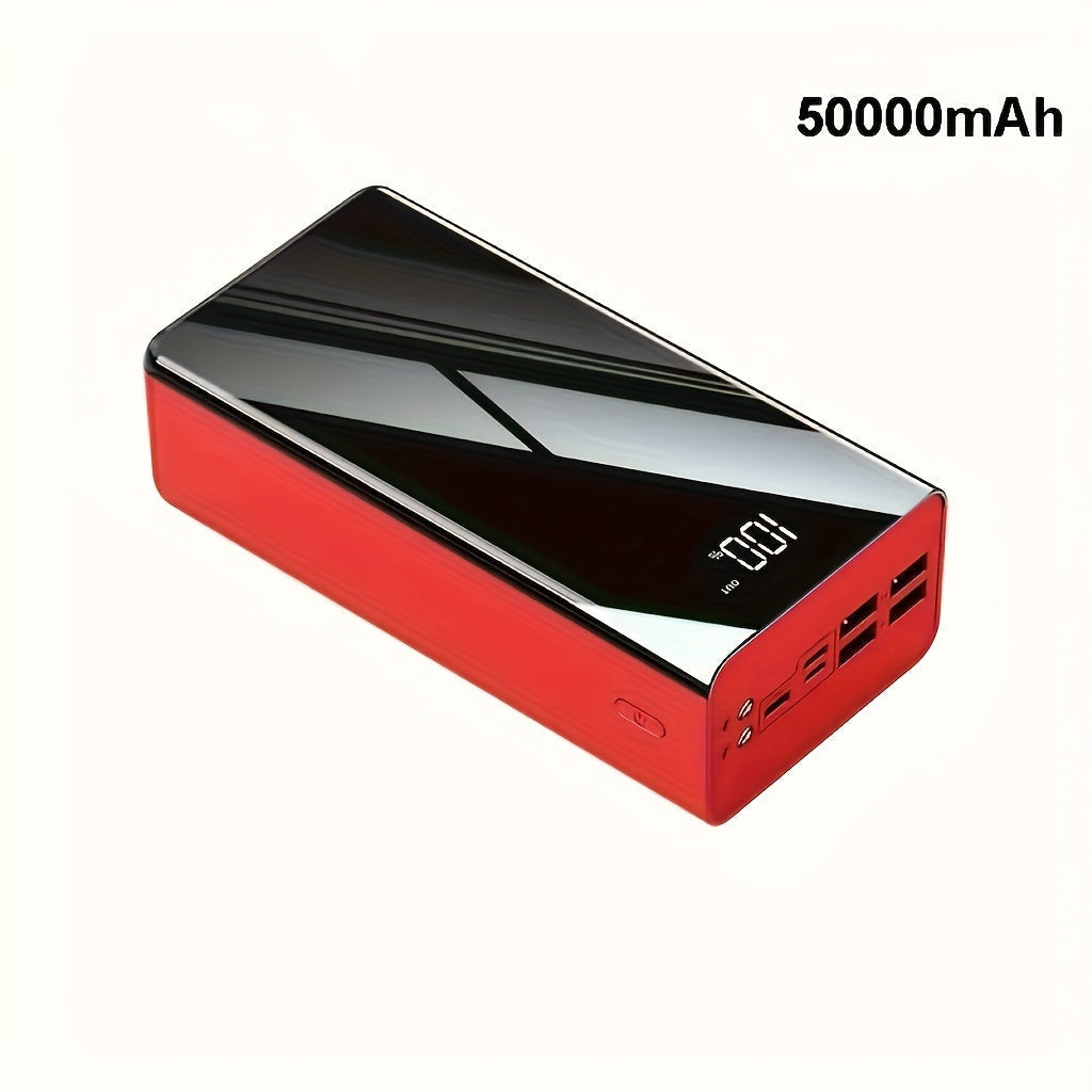 Power Bank 30000-100000mAh with Four-Port Layout, 22.5W Listed Charging and Digital Display