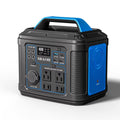 Backup Power Supply 300W 296Wh Portable Power Station Quick Charge AC Outlet DC USB LED Flashlight Lithium Battery for Home Camping Travel