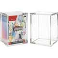 Acrylic Display Case for Pokemon Booster Bundle, UV Protection Magnetic Clear Box for Scarlet Violet