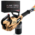 Cooking Torch Butane Blow Torch with Adjustable Flame & Detachable Design, Kitchen Culinary Torch for Creme Brulee