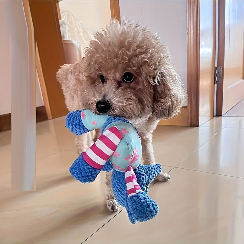 Dog Toy 20-Piece Gift Box with Random Rope, Tug, Squeaky and Interactive Styles for Small Dogs