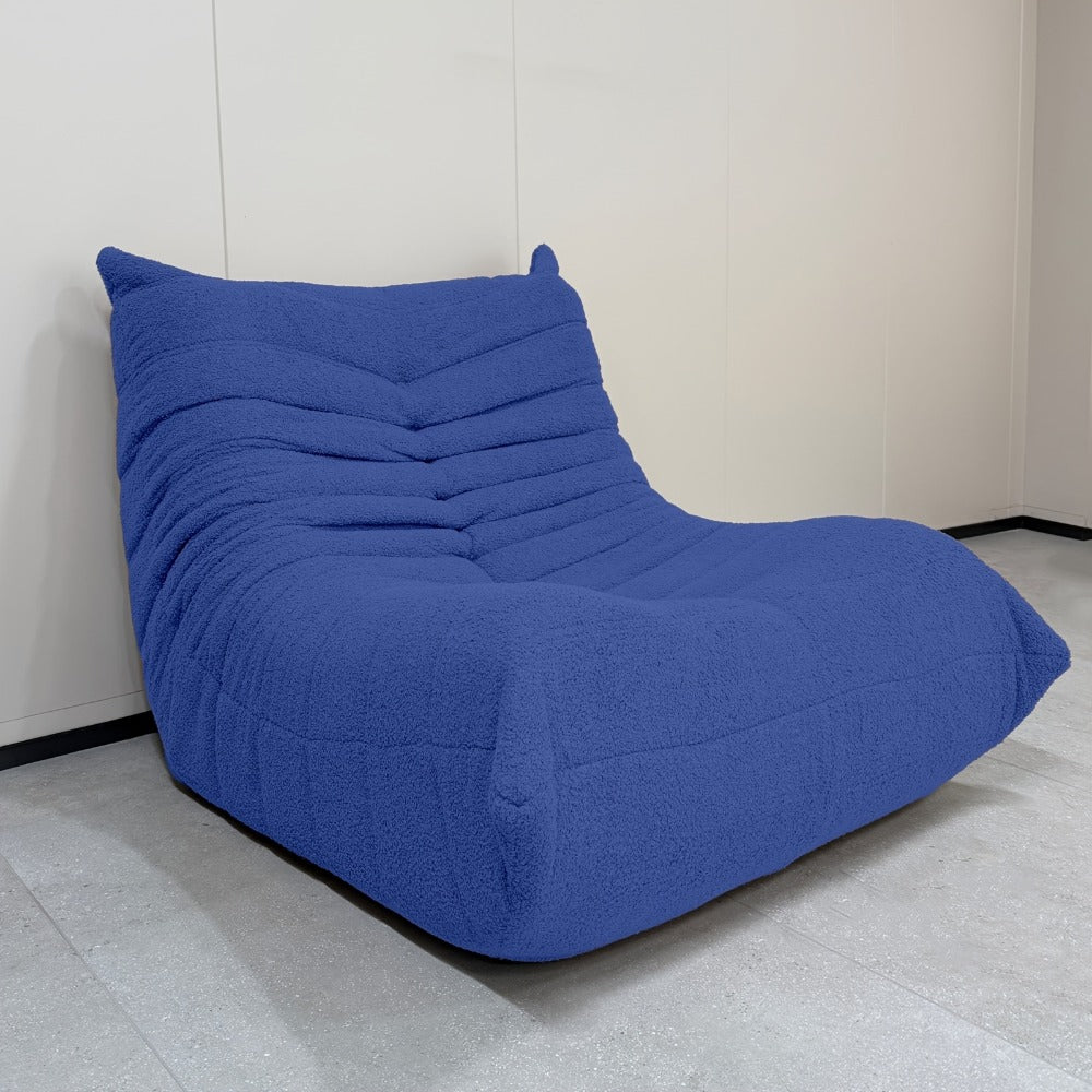 Floor Sofa with Modular Design and Tufted Back for Living Room detail image - detail view 19