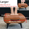 Footstool with Footrest for Practical Everyday Home Use in Living Room