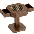 Game Tables And Accent Tables with Storage Drawers and Side Table for Living Room