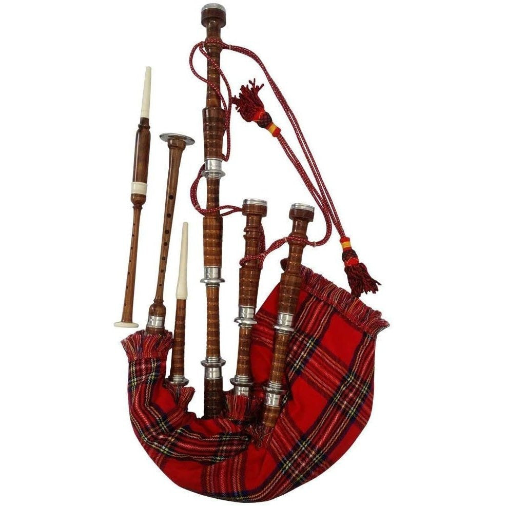 Great Highland Bagpipe shown in the Royal Stewart option