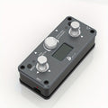 Guitar Effects Pedal JD-P Rechargeable Multi-Effects Processor with 15 Effects, Two Footswitches and Grey or Blue Options